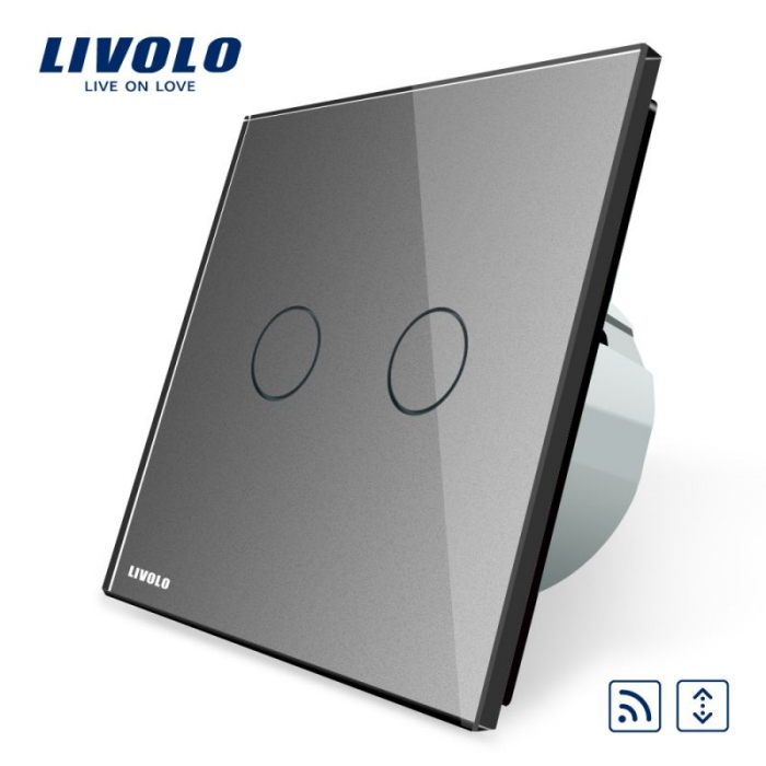 Intrerupator draperie wireless cu touch Livolo [2]