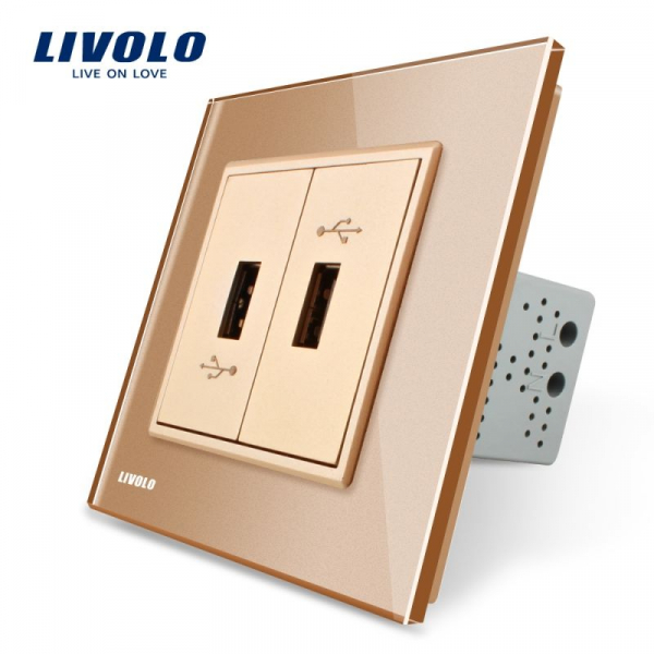 Priza Dubla USB VL-C792U-11-1 [2]