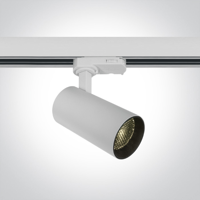Proiector montaj aplic pe sina Led, IP20  65524T/W/W; 65524T/B/W; 65524T/BBS/W [2]