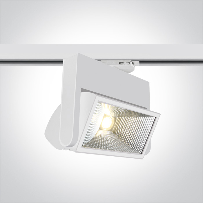 Proiector montaj pe sina, 3 Circuite, Cob Led, 40W 65040T/W/C 65040T/B/C [2]