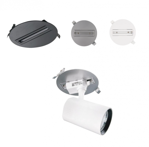 Suport Rotund Incastrat pentru Spot Led [2]