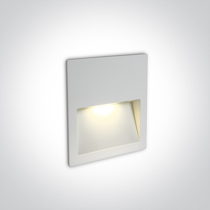 Spot de Veghe Incastrat, 3W, Dark Light, IP65, Lungime 115mm x Latime 115mm x Grosime 35mm [2]