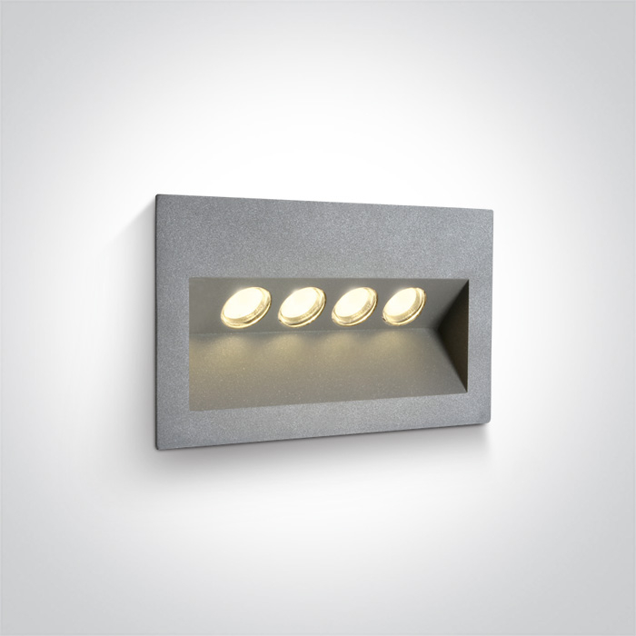 Spot de Veghe Incastrat, 4x1W, IP65 68048/W/W; 68048/AN/W; 68048/G/W [3]