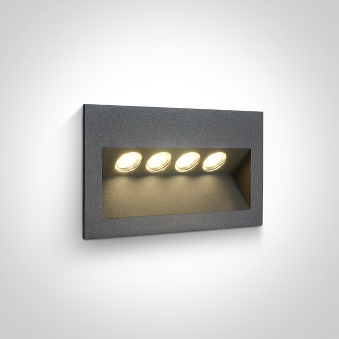 Spot de Veghe Incastrat, 4x1W, IP65 68048/W/W; 68048/AN/W; 68048/G/W [2]