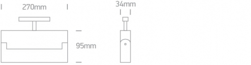 Spot montaj pe sina magnetica 48V  42106B/B/W [2]