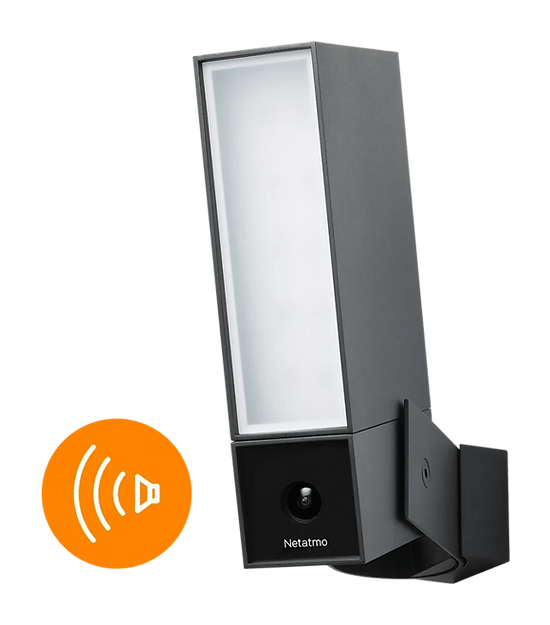 Living Now With Netatmo - Cameră de supraveghere inteligentă pentru exterior cu sirena