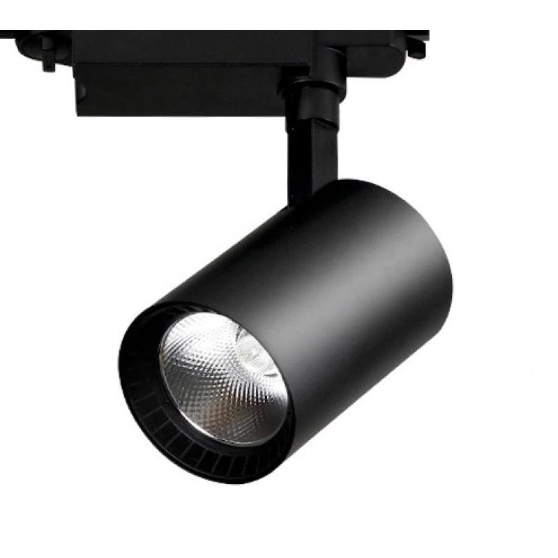 Spoturi Led Sina - Spot Led Montaj pe Sina Lyon 4200K 18W Negru