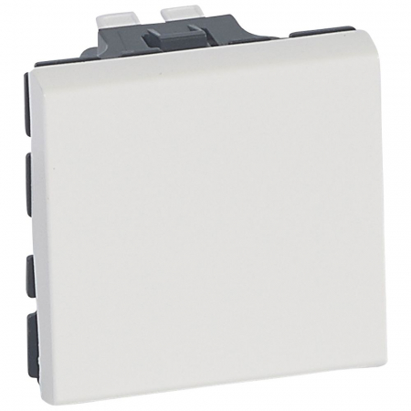Legrand Mosaic - Intrerupator Cap Scara Legrand Mosaic 078711, 1P, 2M, 10A, culoare alba, antimicrobian