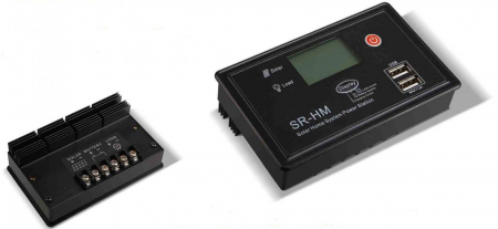 Controlere solare - Controller solar mini Powersave 12/24V LCD display