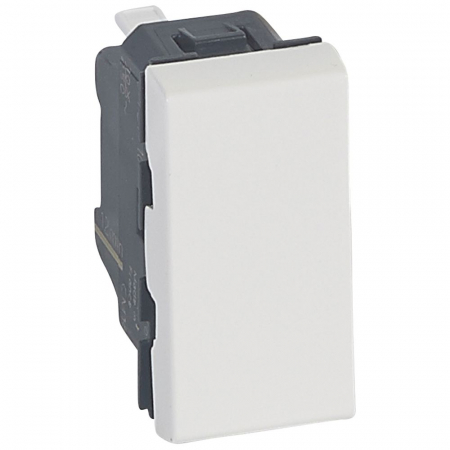 Legrand Mosaic - Intrerupator cap scara 1M 10A Legrand Mosaic 078710,alb, antimicrobian
