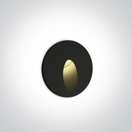 Iluminat Scari/Trepte - Spot de Veghe Incastrat, 3W, Dark Light, IP54 68030/AL/W   68030/B/W     68030/W/W