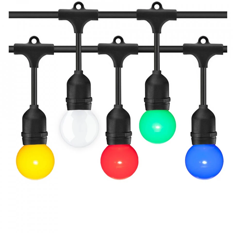 Ghirlanda Luminoasa Carnaval 2 - Lungime 10 m 1500W, terasa, curte