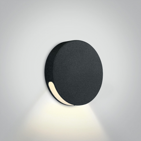 Spot de Veghe Incastrat, 2W, Dimmabil, Dark Light, IP65, IK08  68074/W/W; 68074/B/W [1]