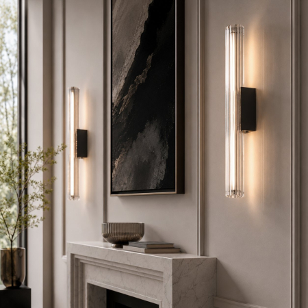 Aplică decorativă Zambelis din ratan natural și metal negru 1xE27 [3]