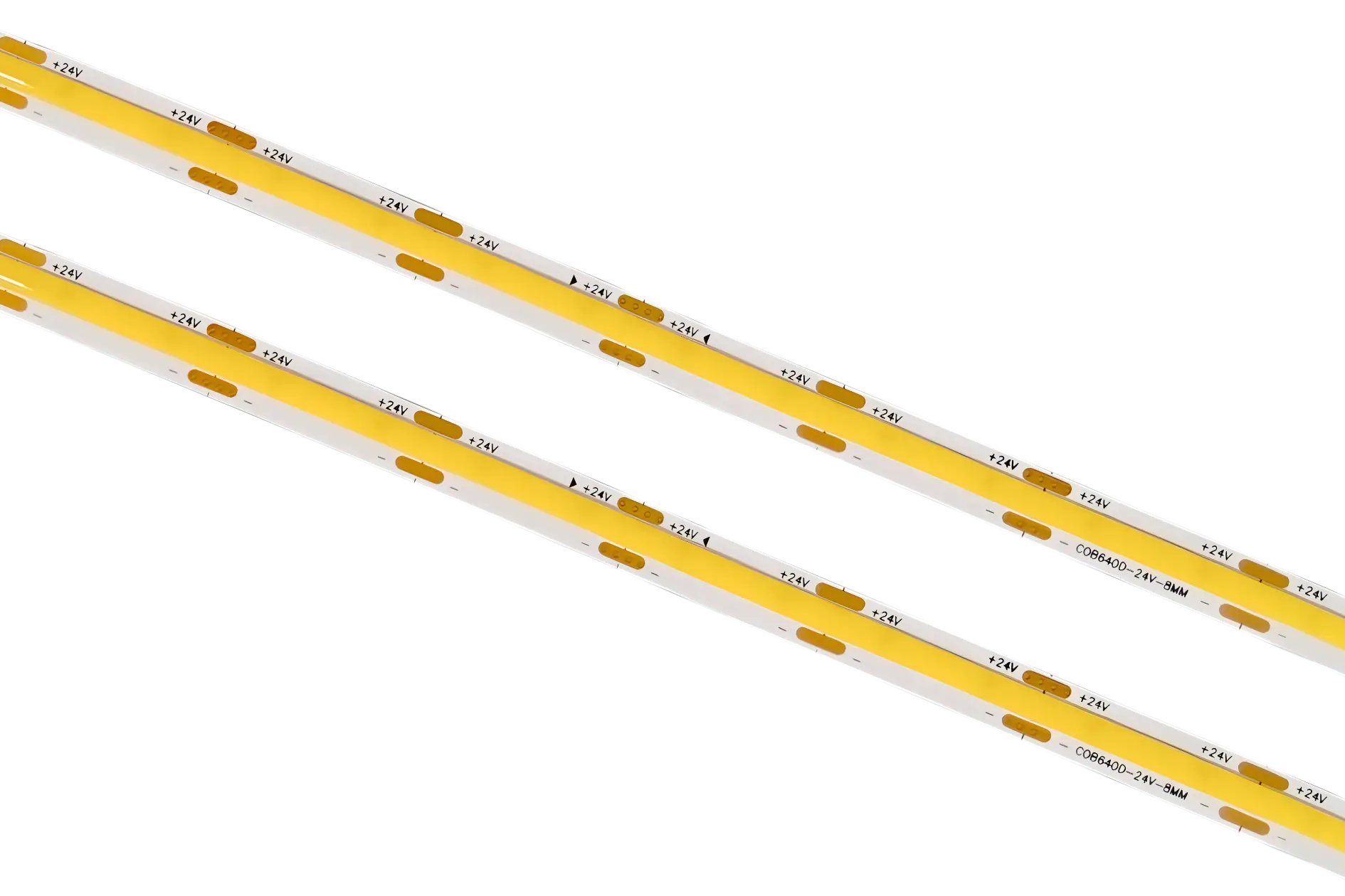 Banda Led Decorativa - COBH-8-WW-66-24-10M