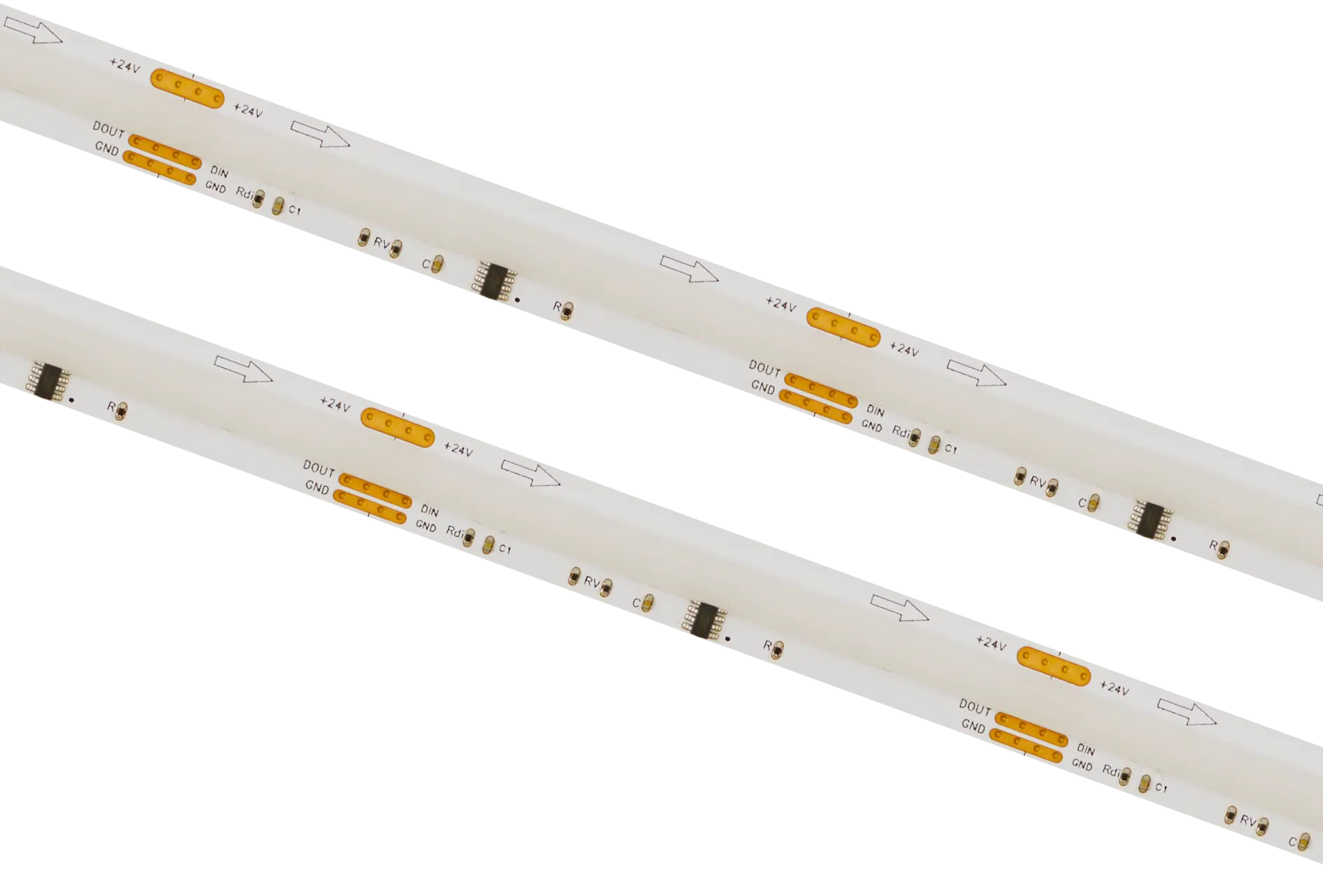 Banda Led Decorativa - COBD-576-66-RGB-24