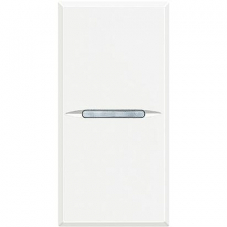 Bticino AXOLUTE AIR - Bticino Axolute Buton revenire 1m 10A alb