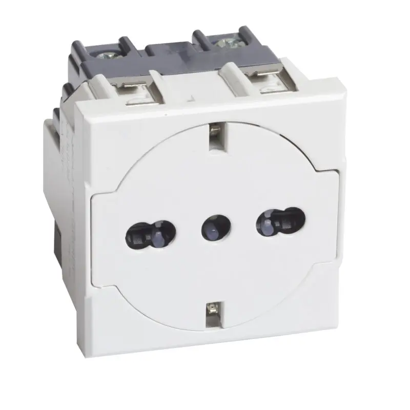 Bticino AXOLUTE AIR - Bticino Axolute Priza plata 2M 16A alba