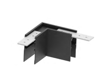 Iluminat Șine Magnetice - Conector sina magnetica de colț orizontal MAGNA SCl