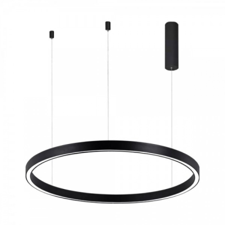 Iluminat Interior Decorativ - CORP DECORATIV CU LED 45W (D:800mm) 3in1 PD-2540 NEGRU LINA