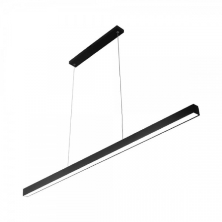 Panouri Led Liniare - CORP LINEER CU LED 30W (L:1200mm) 3in1 LN-2540 NEGRU LINA