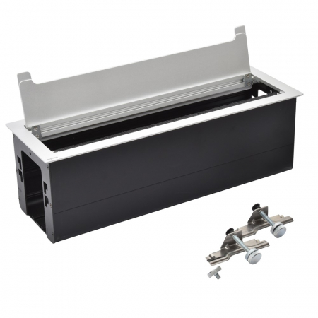 Incara  Legrand - Incara Top Access pentru 12 module, inox, alb, negru.