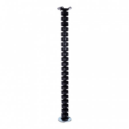 Incara Vertebra 4 compartimente 80 cm, neagra [1]