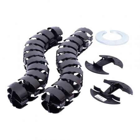 Incara  Legrand - Incara Vertebra 4 compartimente 80 cm, neagra