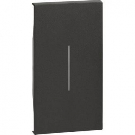 Tasta / Capac Intrerupator iluminabila 2M pentru Bticino Living NOW Alb / Negru / Nisip [1]