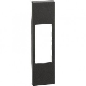 Tasta / Capac pentru priza RJ11 RJ45 1M Bticino Living NOW Alb KW07 / Negru KG07 / Nisip KM07 [1]