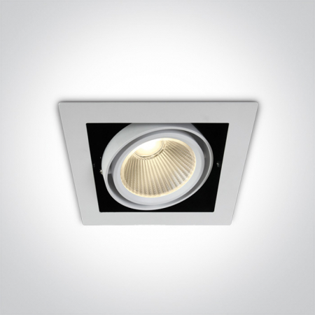 Lustre - Led Incastrat, Orientabil, 30W 51130/W/W