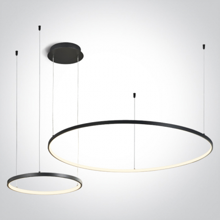 Lustre - Lustra 2 x cerc orizontal 65W 63150A/B/W