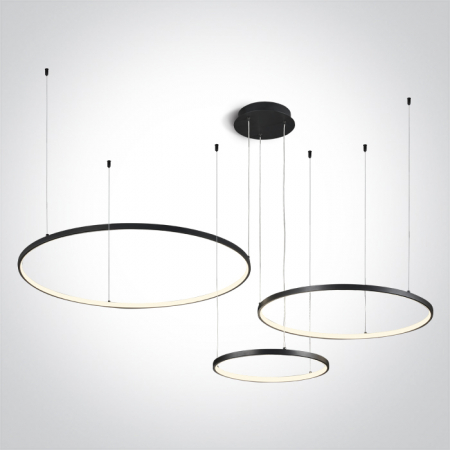 New Products - Lustra 3 x cerc orizontal 65W 63150B/B/W