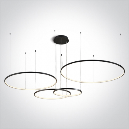 New Products - Lustra 4 x cerc orizontal 100W 63150C/B/W