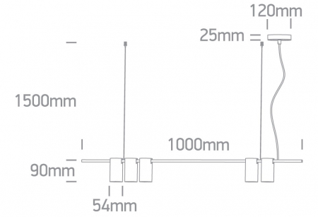 Lustra negru 63146A/B [1]