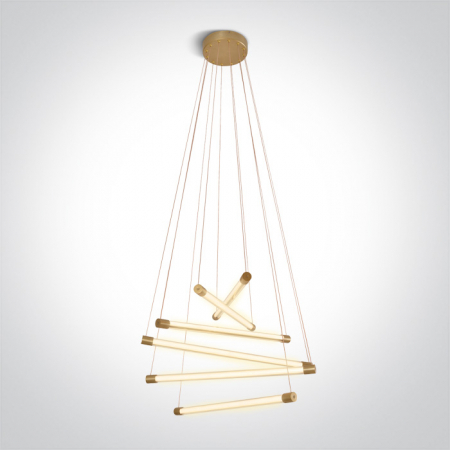 Lustre - Lustra Led, 65W, IP20, Diametru 635mm x Inaltime 1500mm 63056/BBS