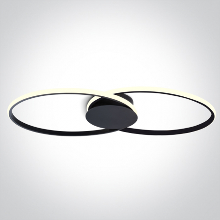Spoturi LED scari - Lustră LED cu Design Contemporan 63154C/B/W
