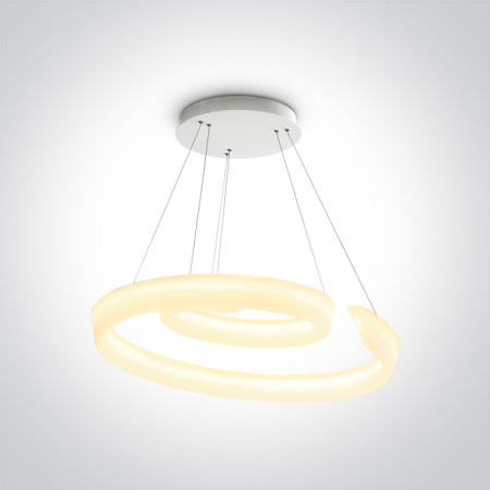 Lustre - Lustra Led suspendat Diametru 920mm, 60W 63112/W