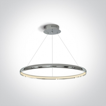 Lustre - Lustra tip Cerc, Led suspendat Diametru 600mm, 19W, IP20  63048/W; 63048/B; 63048/C