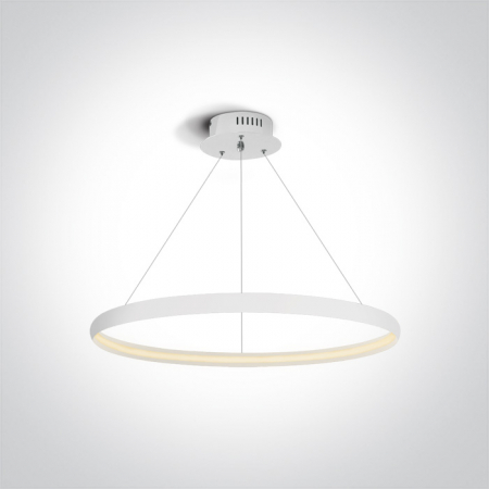 Lustra tip Cerc, Led suspendat Diametru 600mm, 19W, IP20  63048/W; 63048/B; 63048/C [1]