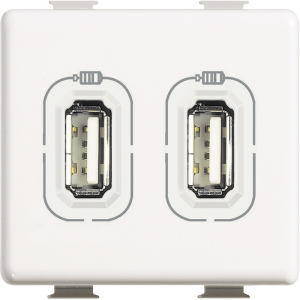 Gama Matix Bticino - Priza 2 x USB 2M Matix Bticino