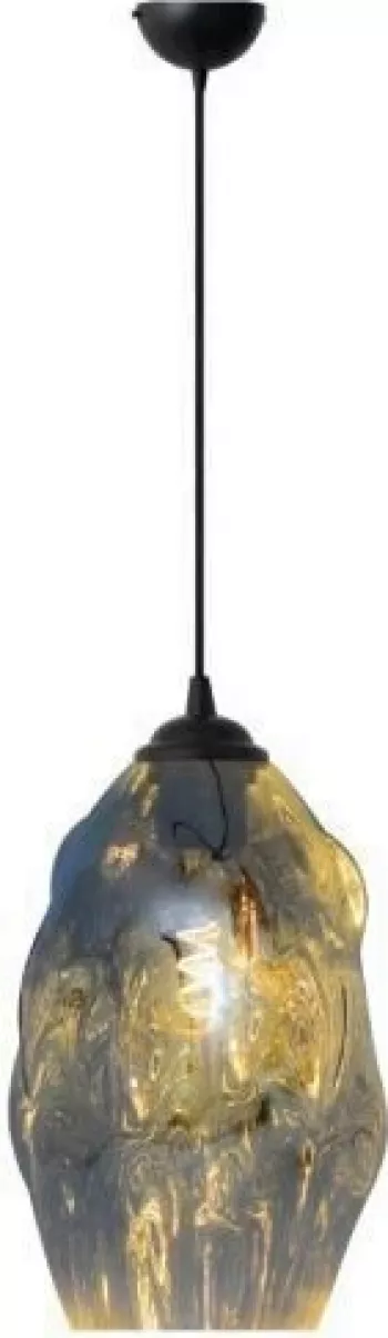 Lustre - Pendul sticla Meteor Chrome