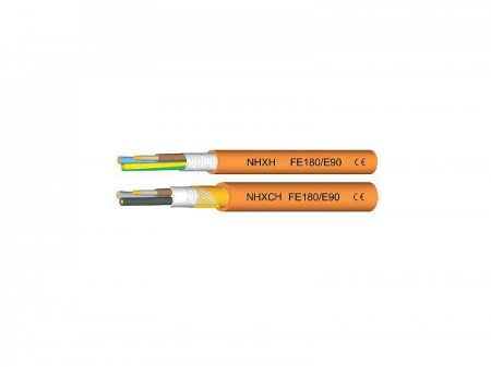 Cabluri tip NHXH E90 Halogen Free - Cablu NHXH cu intarziere la foc 5x1,5 Halogen Free