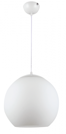 Lustre - Pendul Pende Alb+Alb 1xE27