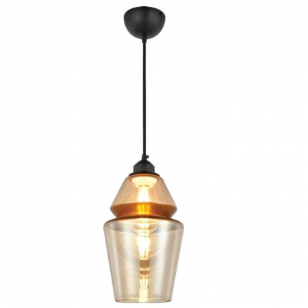 Lustre - Pendul Spark-2 Amber / Titanium