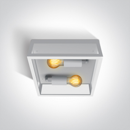 Lampi de Gradina - Plafoniera 2x40W, IP43  67406D/B 67406D/W