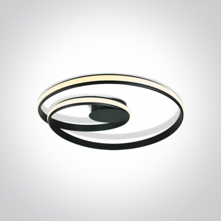 Plafoniera Led, 30W, IP20, Diametru 580mm x Inaltime 95mm 63066/W; 63066/B [1]