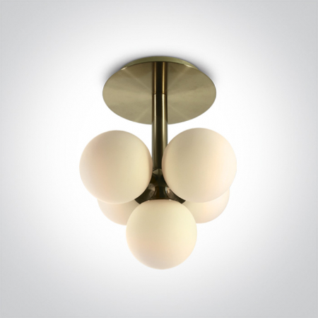 Aplice / Plafoniere - Plafoniera Led, 5x9W, G9, IP20, Diametru 300mm x Inaltime 360mm   62116A/BBS