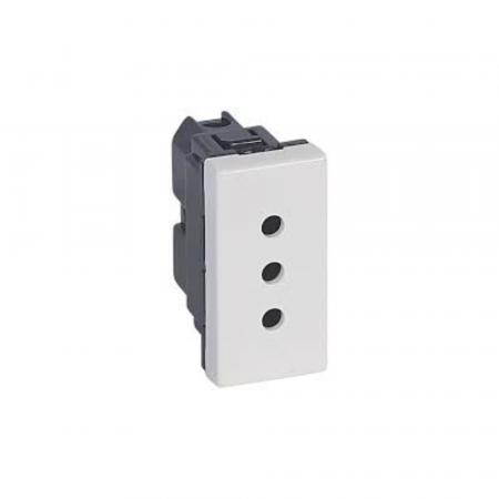 Legrand Mosaic - Priza 1 modul standard italian Legrand Mosaic