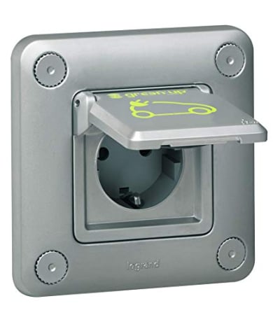 Statii Incarcare Electrice - Priza metalica access 3kw - IP55-IK10 - std German 077856